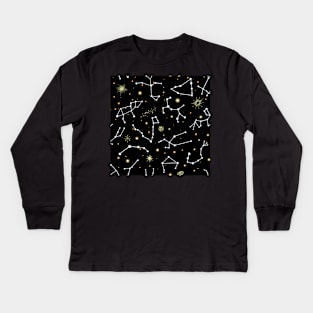 Constellations Kids Long Sleeve T-Shirt